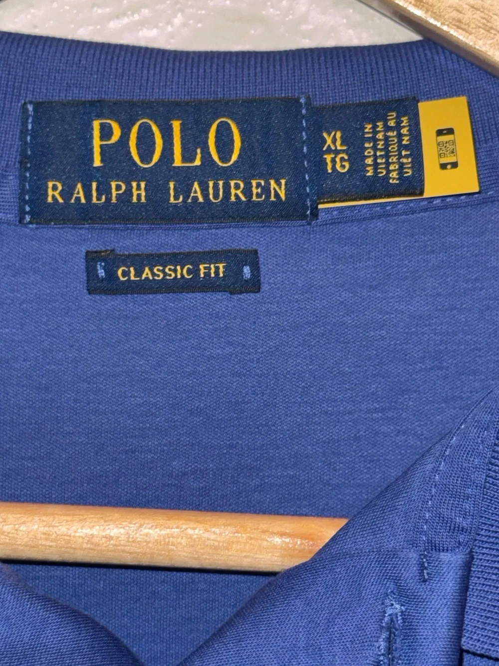 Polo by Ralph Lauren Classic Fit Men’s Polo Shirt Royal Blue Size Extra Large